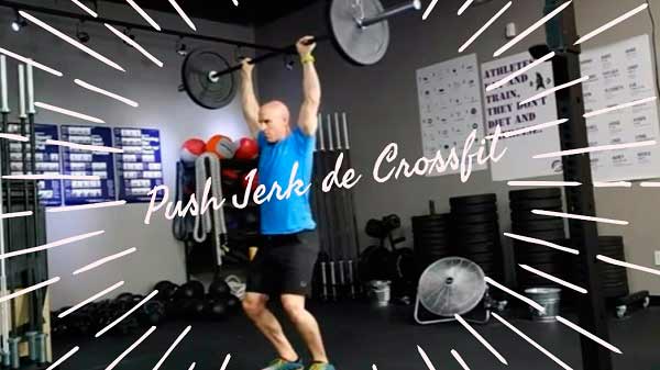 Como hacer push jerk de crossfit para ganar mucho músculo